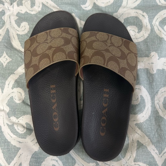 Men’s COACH OUTLET slides size 7 - Picture 3 of 6